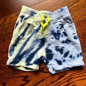 Splendid tie dye shorts - 6-12 months